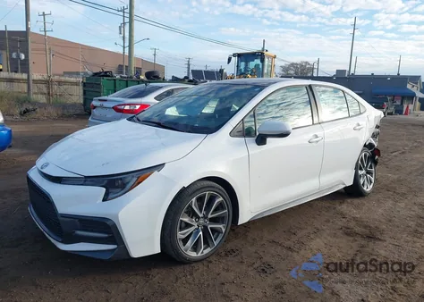 2021 Toyota Corolla Se from USA, damaged, VIN 5YFS4MCEXMP080480